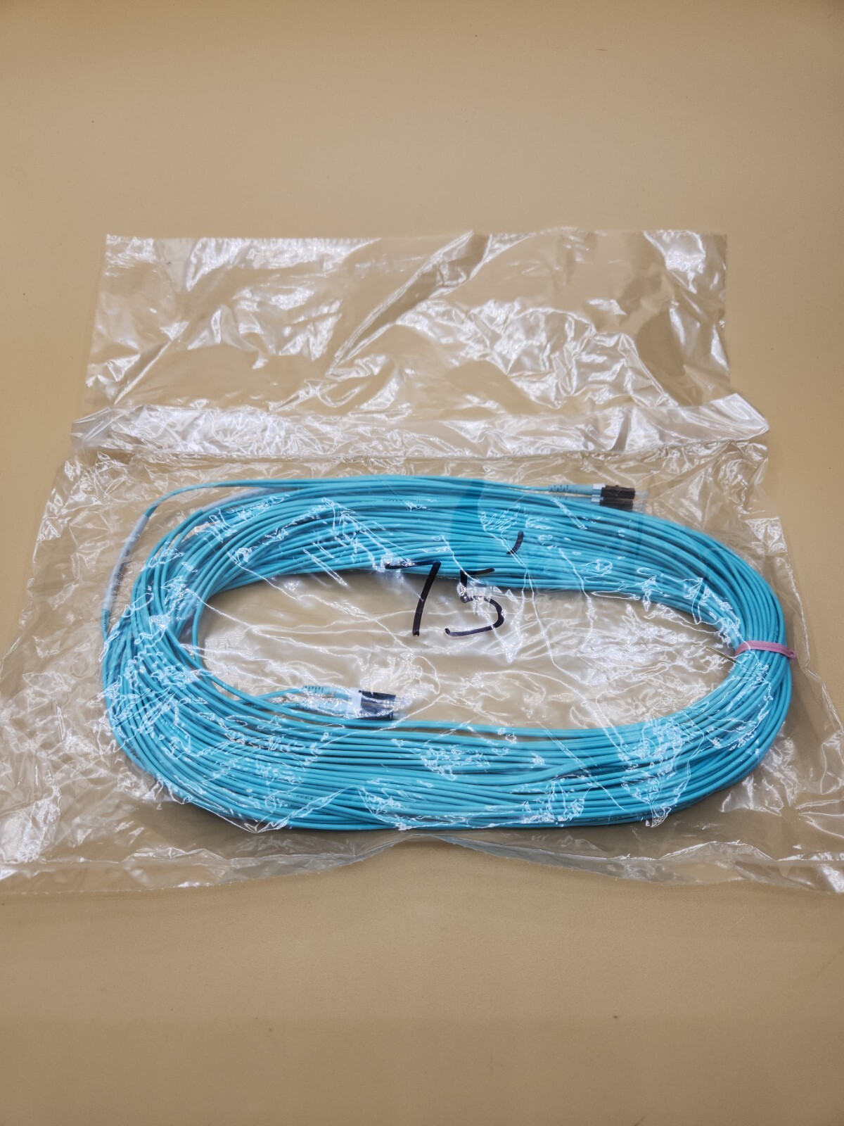 Corning 10G 2 MM50 OM3 Fiber Cable LC To LC Optical Patch TB2 233262492 75 Feet