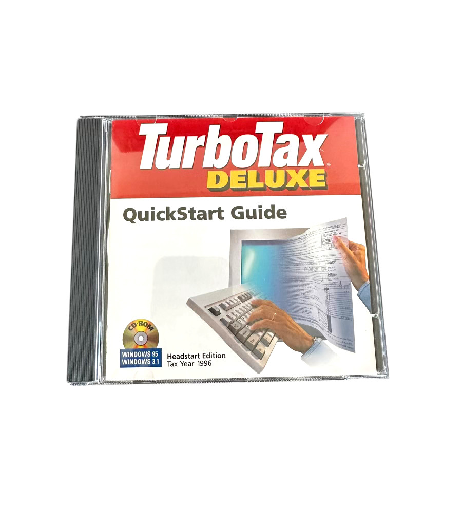 TurboTax Deluxe Headstart Edition 1996 for Windows 95 & Windows 3.1