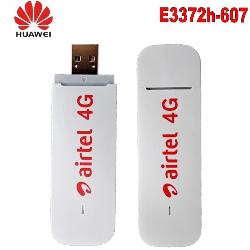 Huawei E3372h-607 4G LTE 150Mbps USB Dongle Modem with 2pcs Antenna Unlocked