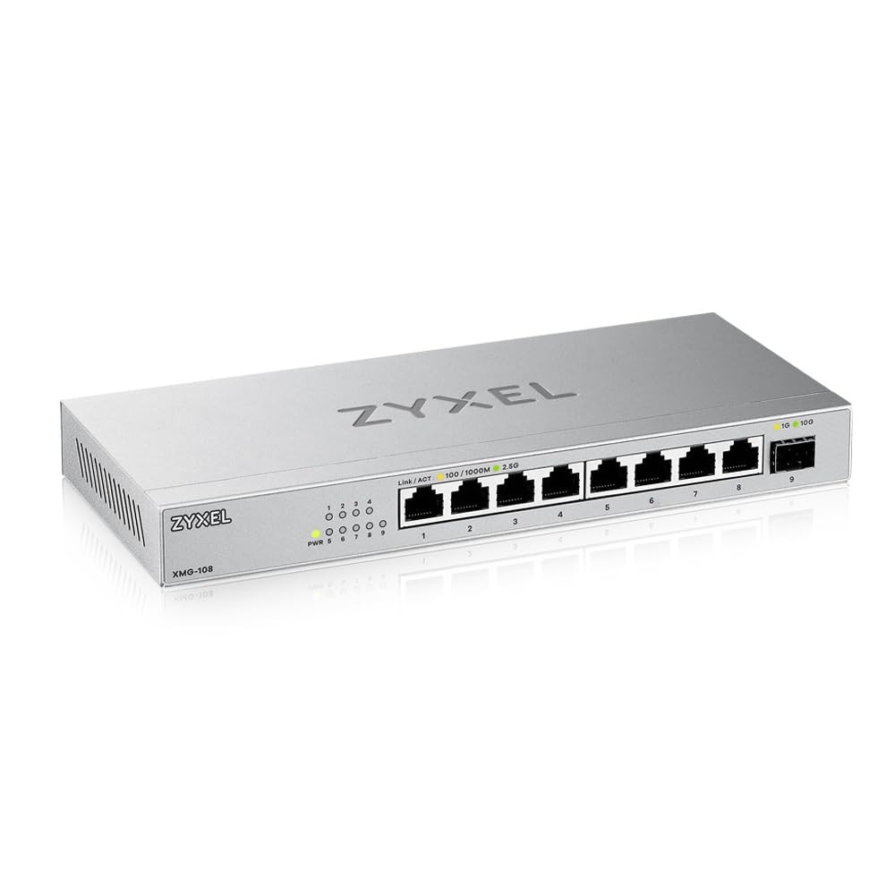 8 Port Network Ethernet Switch | Unmanaged | 2.5G | XMG-108