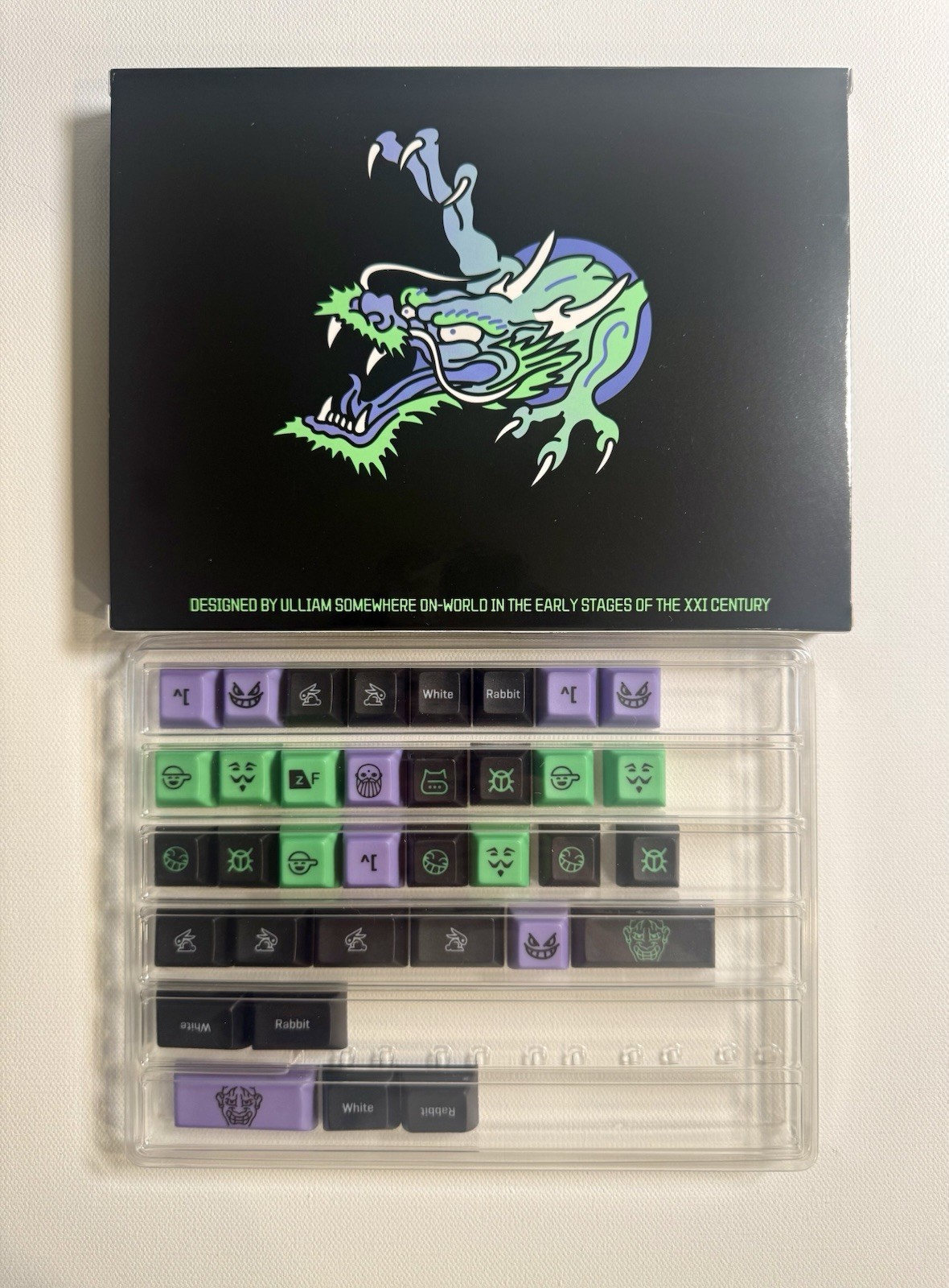 KAT Cyberspace Novelties Keycap Set by Keyreative New Sealed PBT MX Mechanical