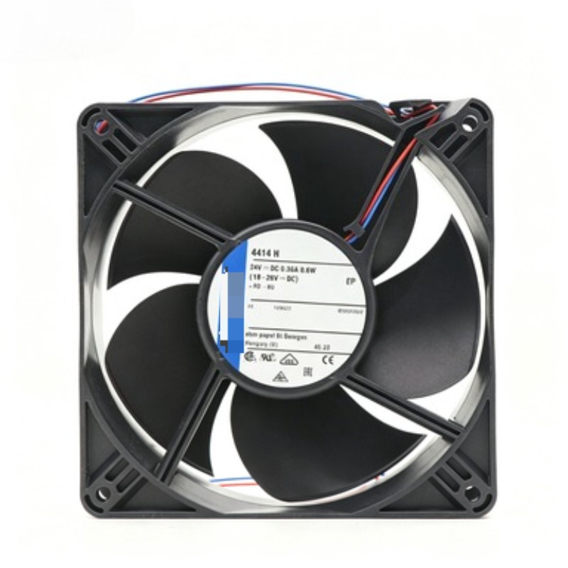 Ebmpapst 4414H Axial Fan 24V 8.6W 0.36A 120*120*38MM 2-wire Inverter Cooling Fan