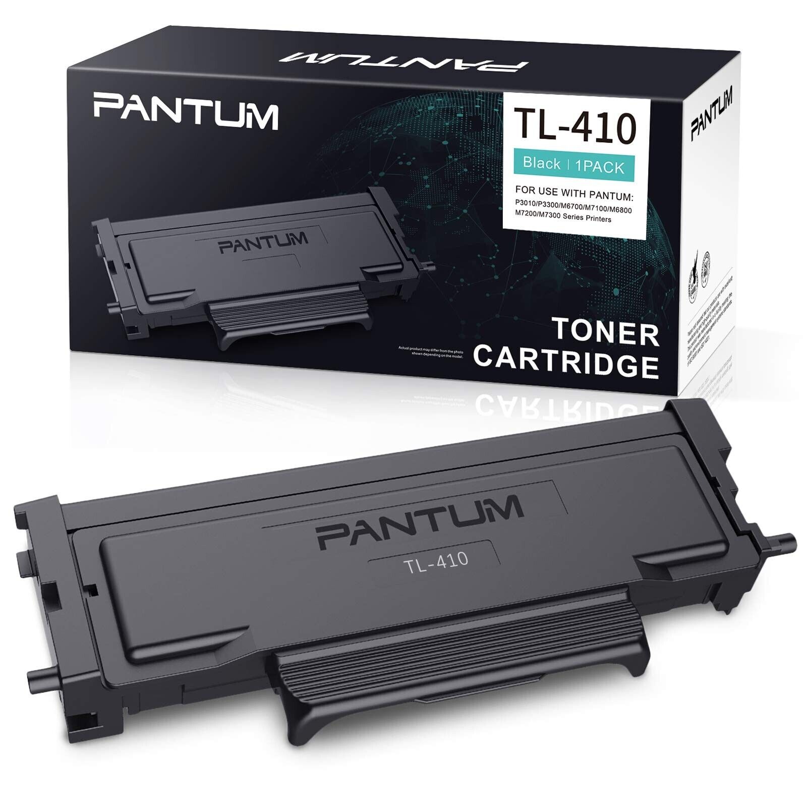 Pantum TL-410 Black Toner Cartridge Work with DL-410 Series, Compatible with ...