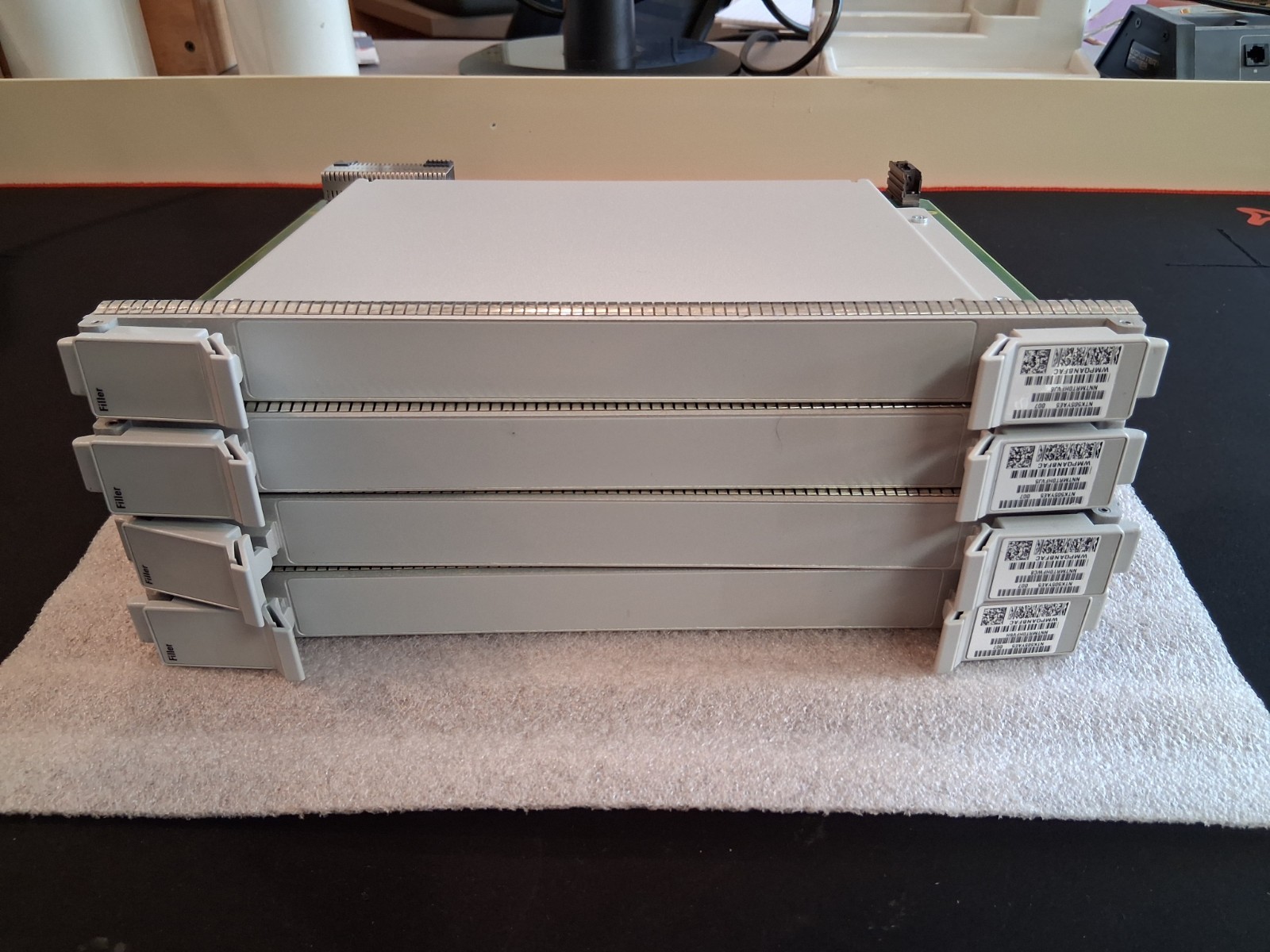 lo of 4 Ciena Filler Modules NTK505YAE5 6500