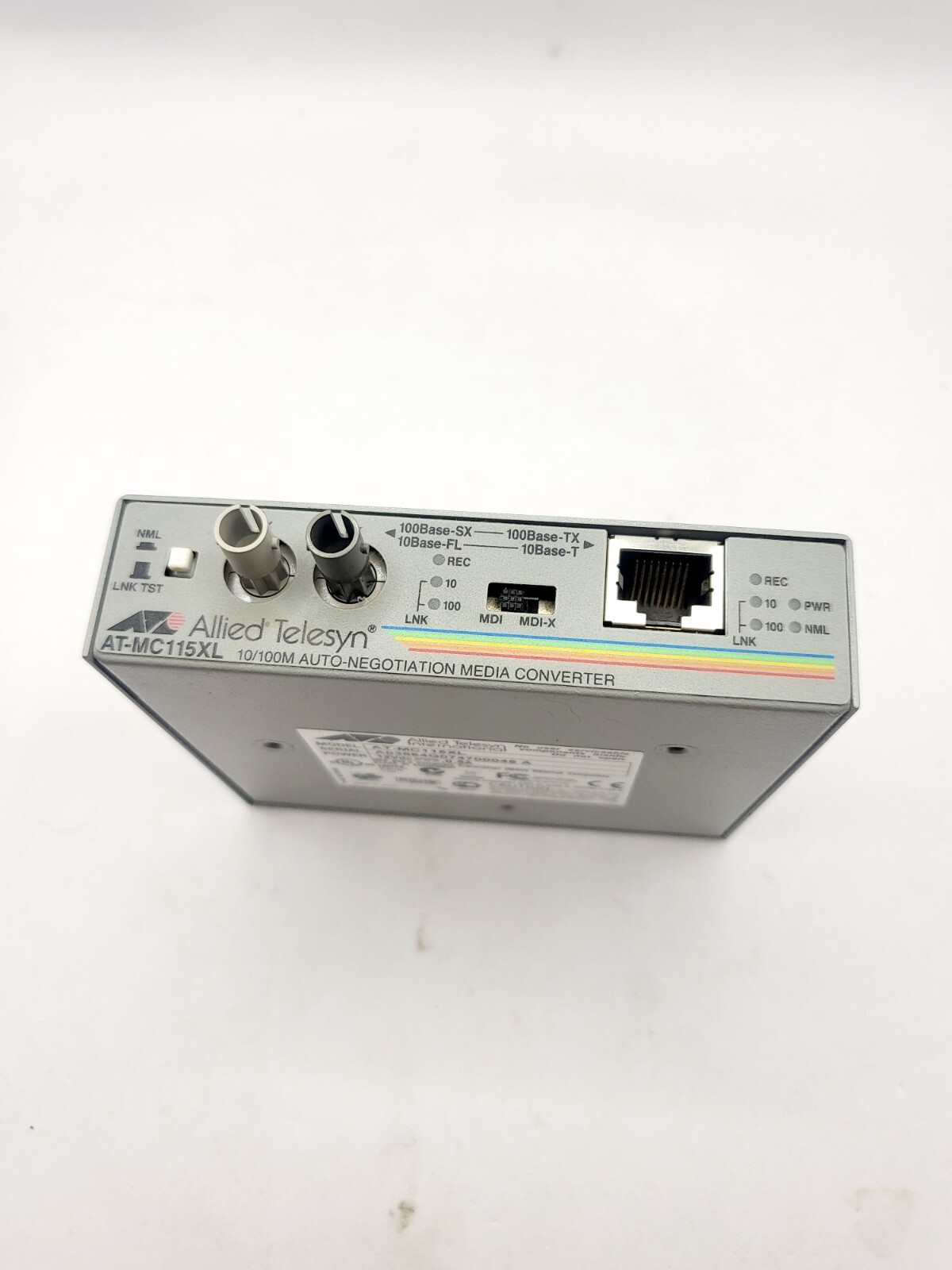 Allied Telesyn AT-MC115XL 10/100M Auto-Negotiation Media Converter