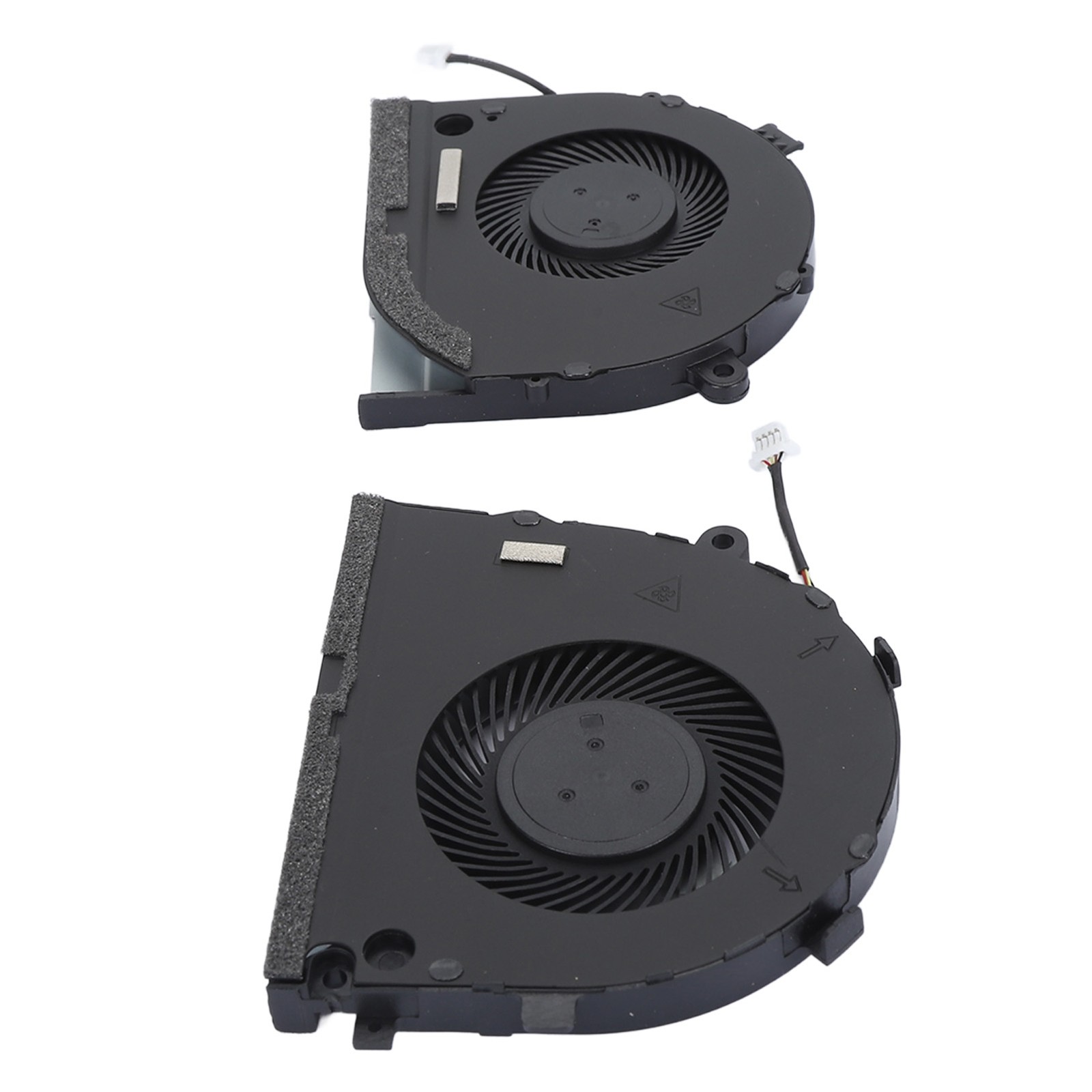 2pcs Laptop CPU GPU Cooling Fan Silent 4 Pin Laptop Cooling Fan Replacement For