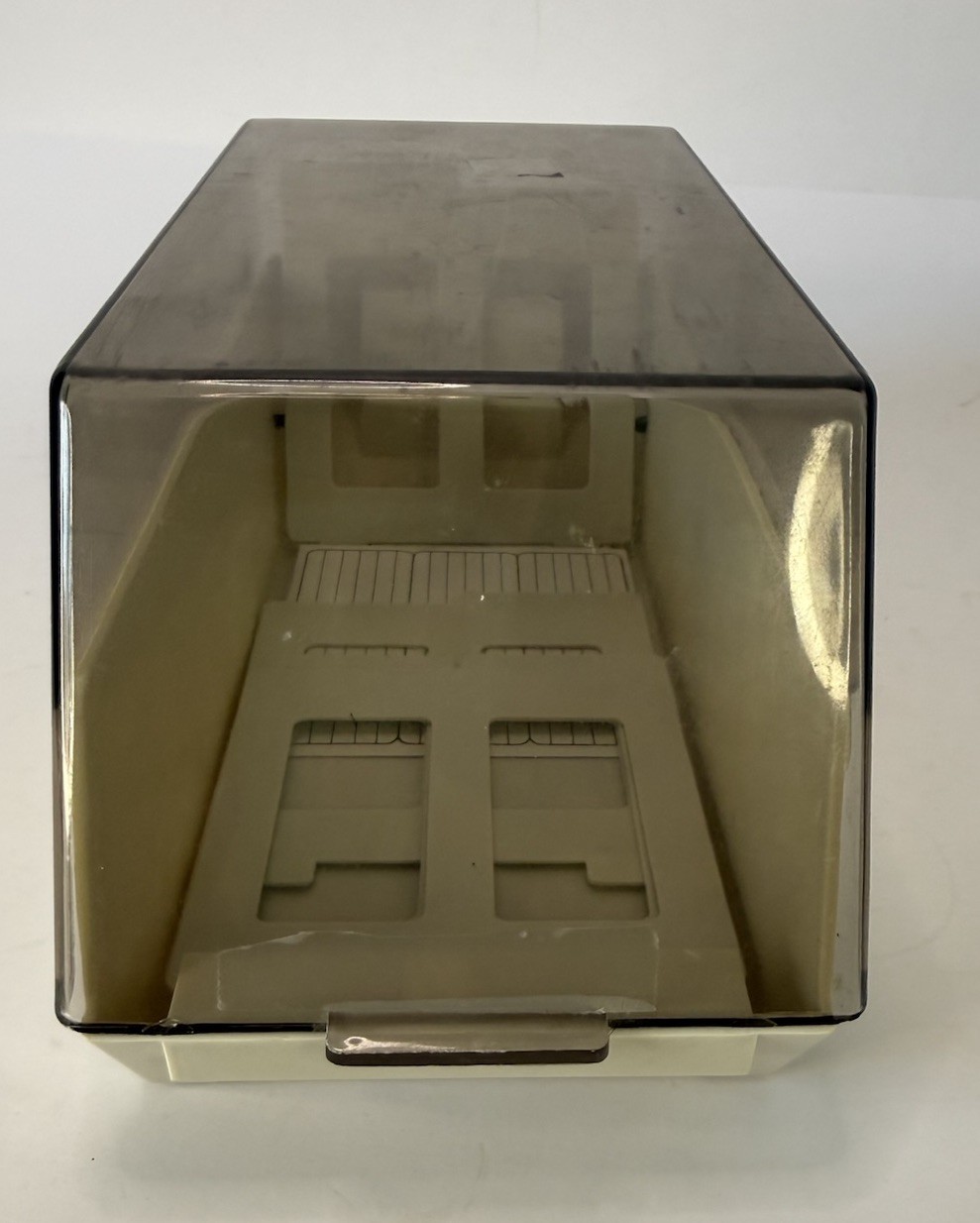 5.25" Acco Swingline 5.25 3.5 Floppy Disk Storage Box Organizer Vintage