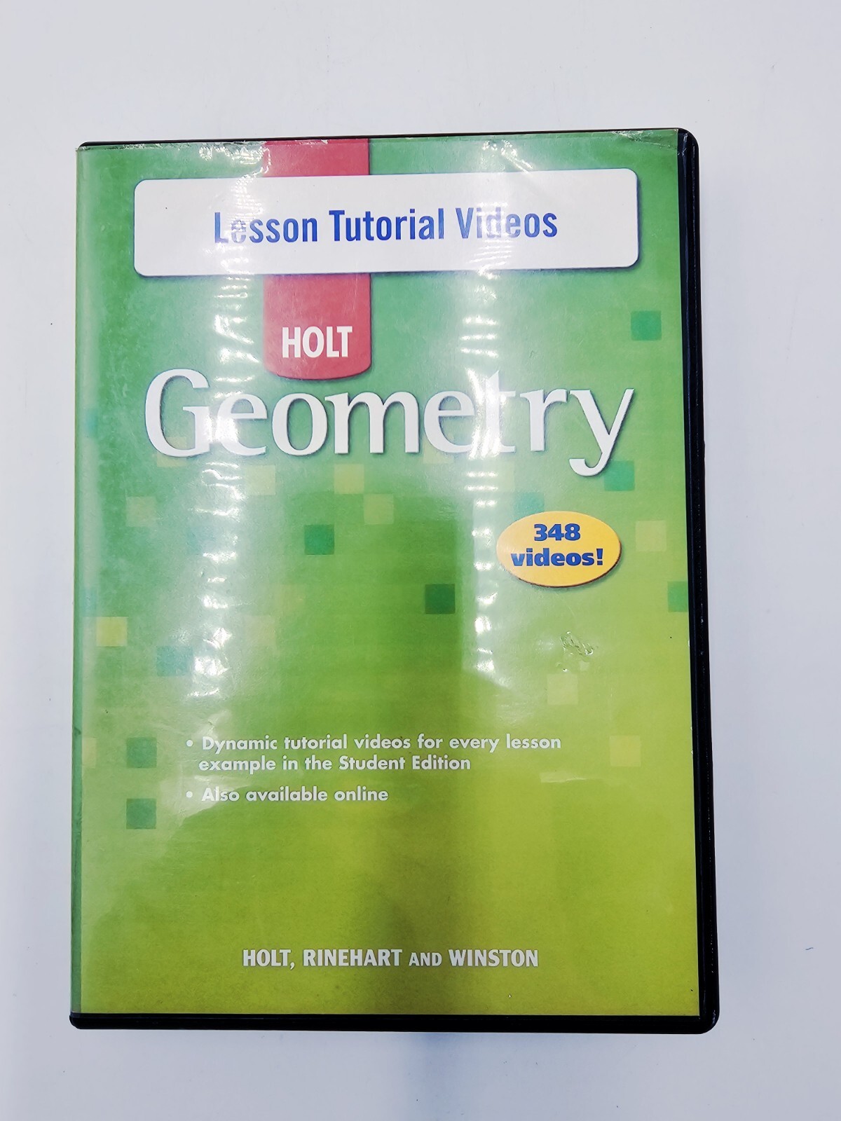 Holt Rinehart Geometry Lesson Tutorial Videos - 348 Videos