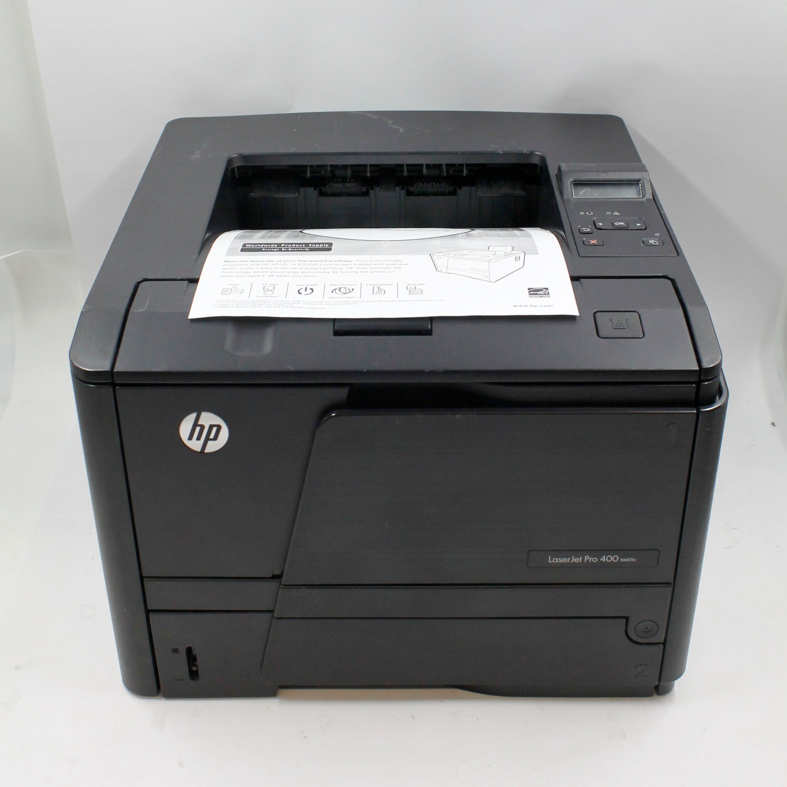 HP LaserJet Pro 400 M401n Network Laser Printer CZ195A w/ Toner