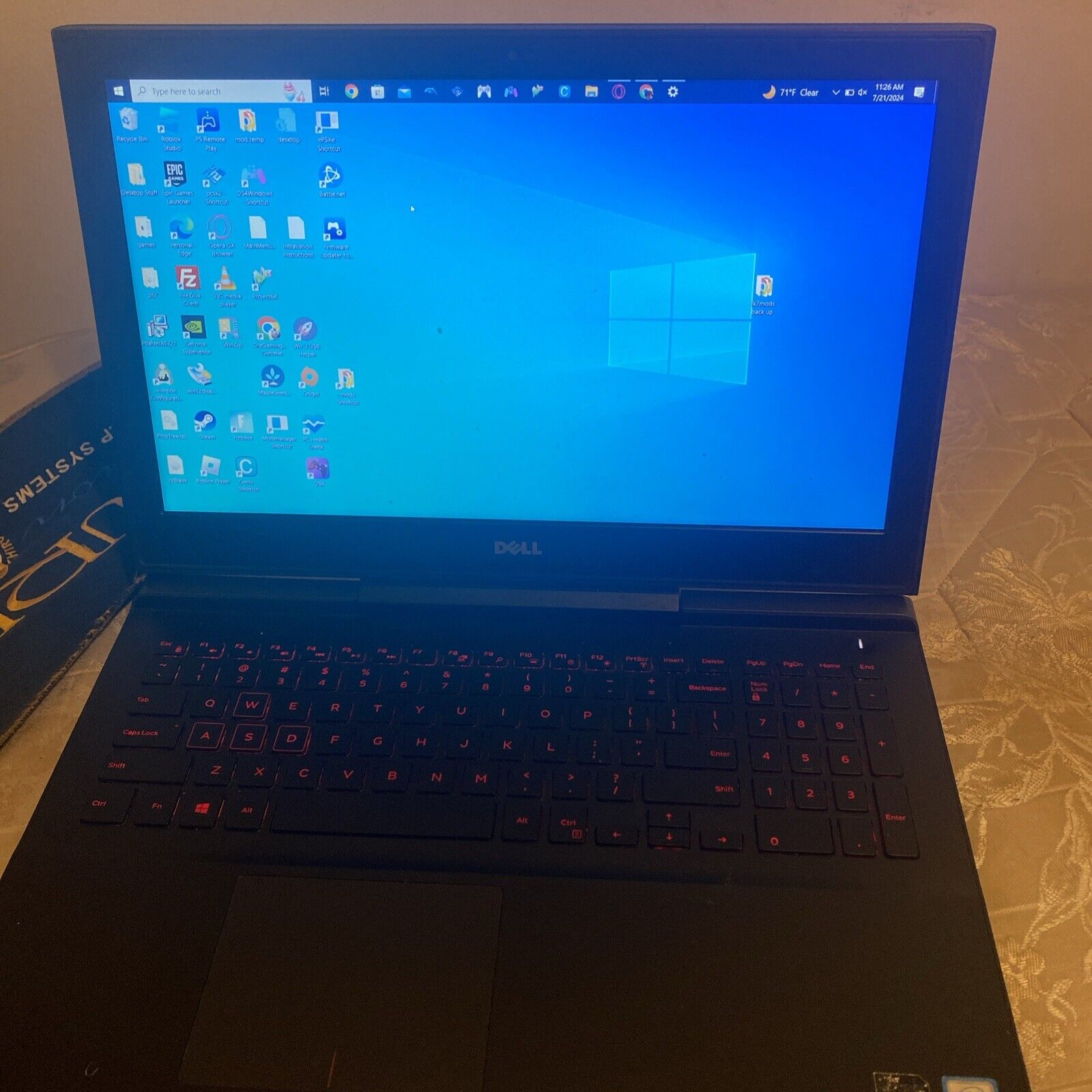 laptop computers gaming used Dell