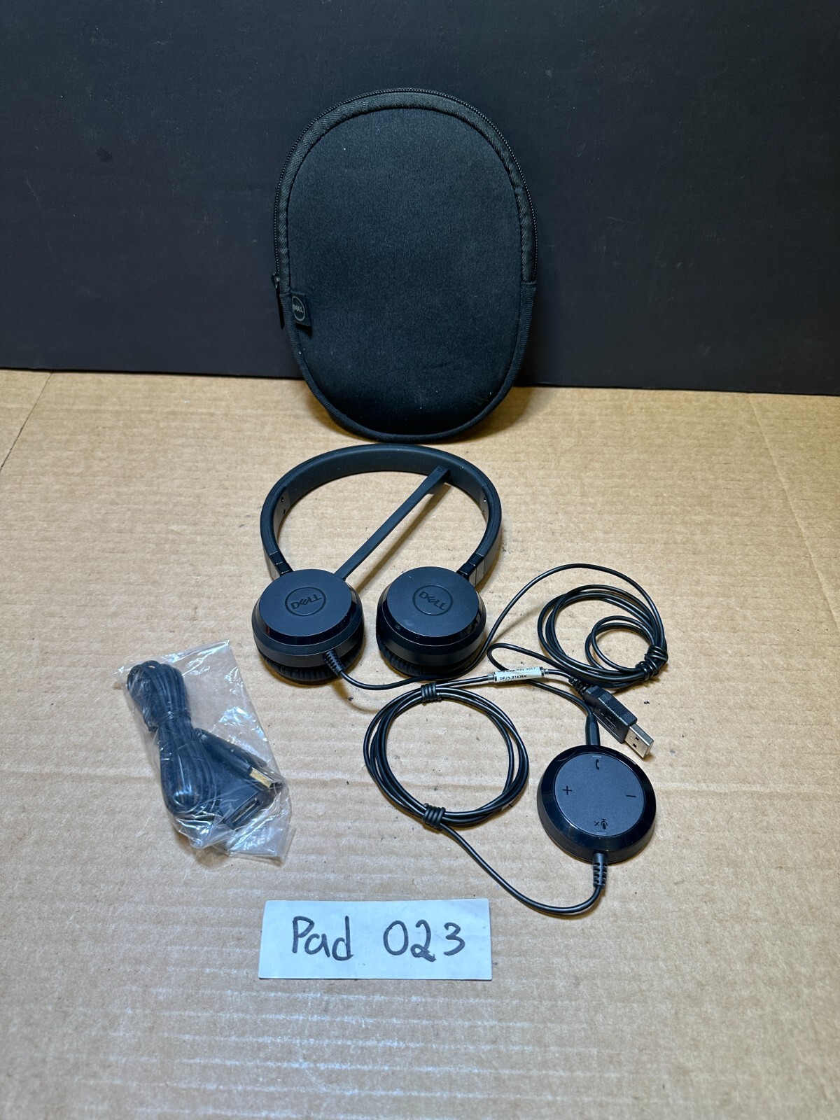Dell ENC060 Sound by Jabra USB Headset Microphone Skype for Business W/ Case