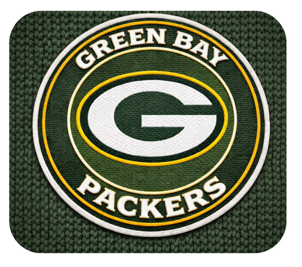 PACKERS (UNOFFICIAL) PATCH GIFT MOUSEPAD MOUSE PAD THICK 9" X 7"
