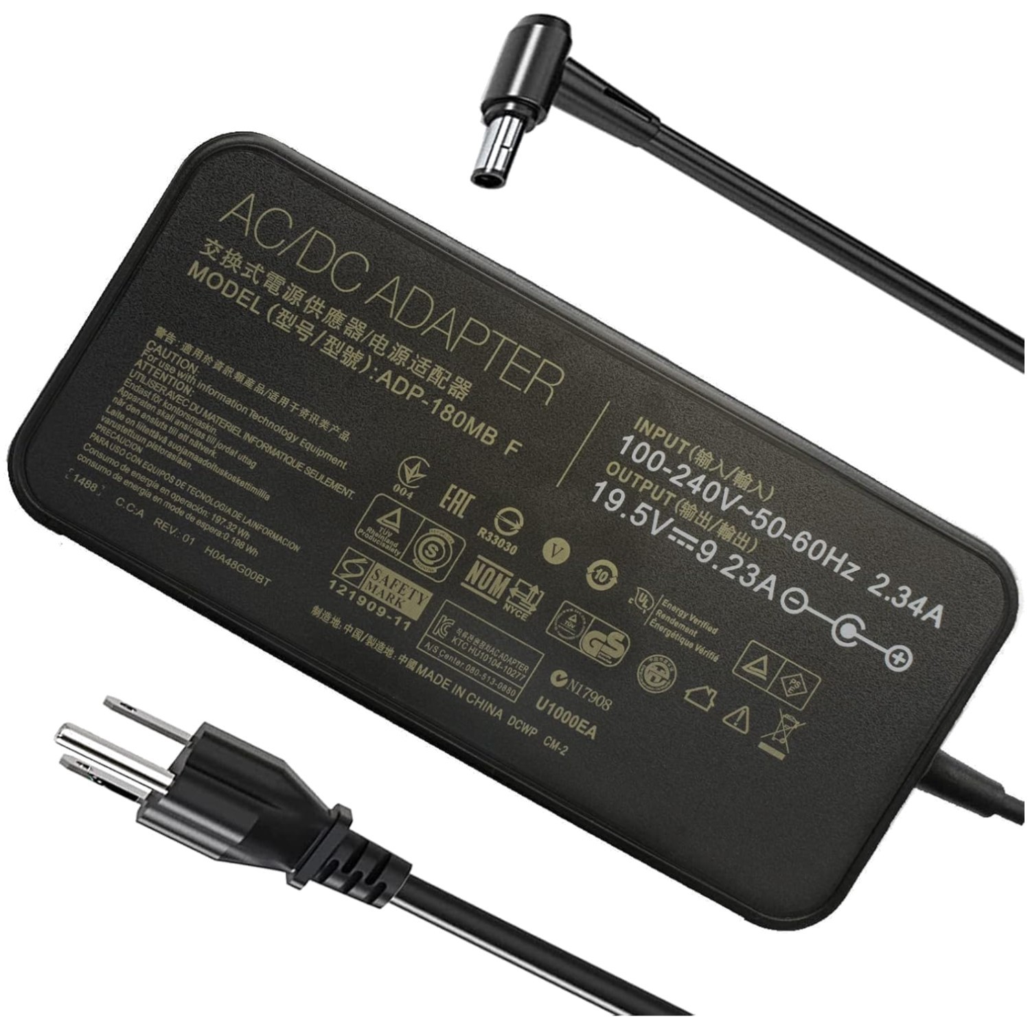 ASUS ROG Laptop Charger 180W 19.5V 9.23A - Plug Size 5.5mm
