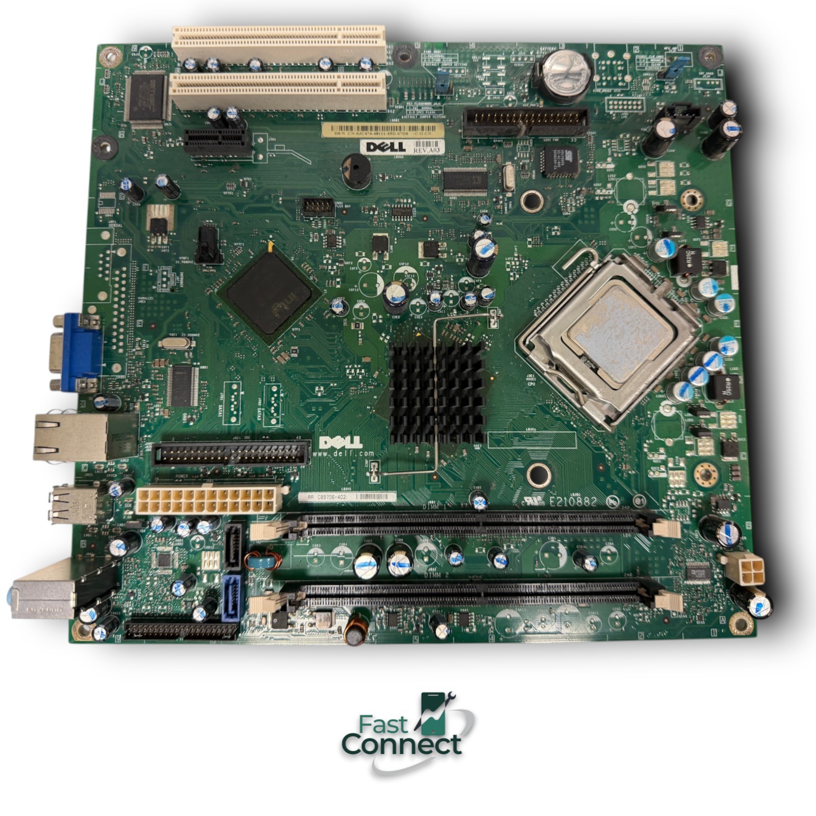 OEM Dell Dimension E310 Motherboard C89706-402 JC4743 Tested Working No Returns