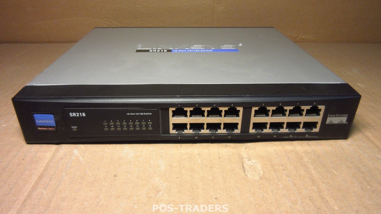 Cisco Linksys SR216 ver.2.0 Small Business 16-Port 10/100 RJ-45 Network Switch