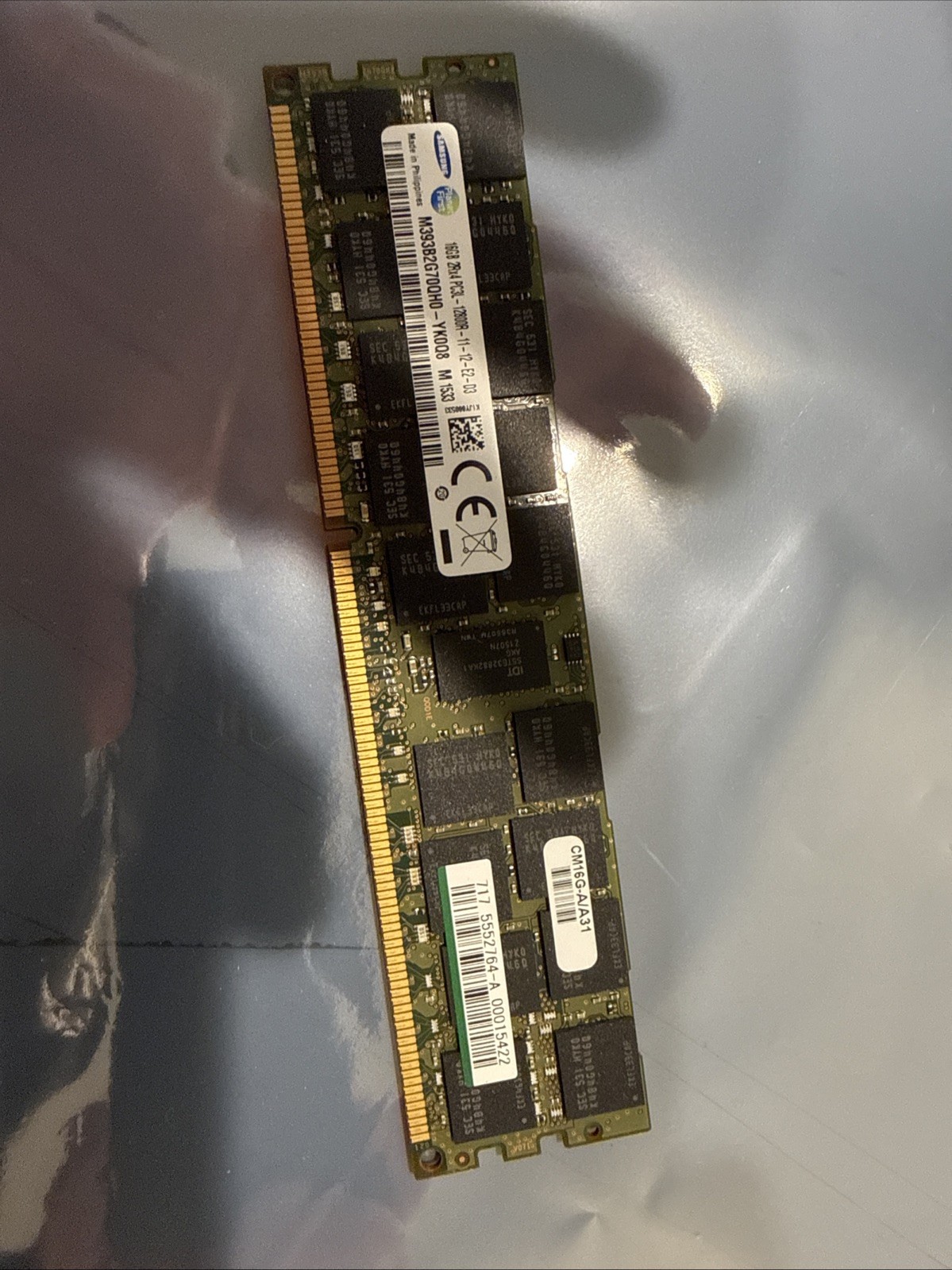 Hitachi HDS 5552764-A VSP G1000 16GB 2RX4 PC3L-12800R