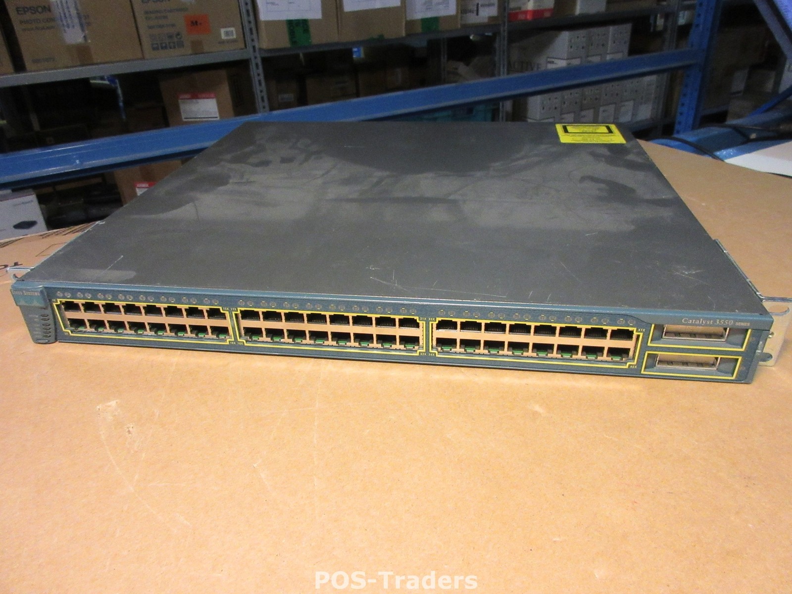 Cisco WS-C3550-48-SMI Catalyst 48-Port External Switch Managed 100 Mbps 3550-48