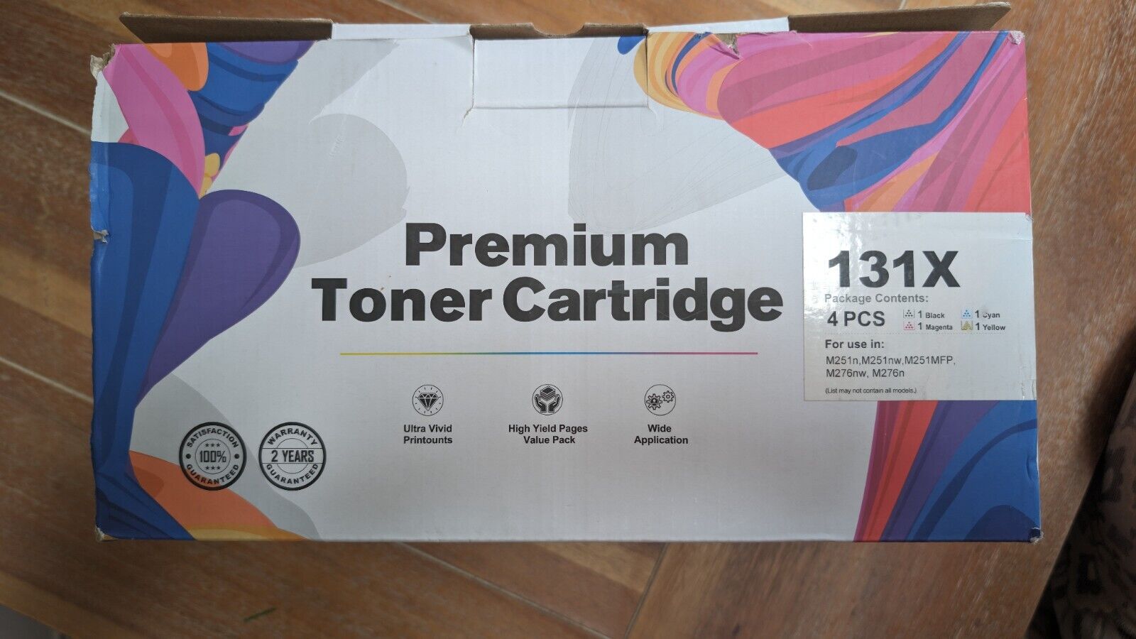 HP comatible 131X 4 pack  Premium Toner Cartridge NEW