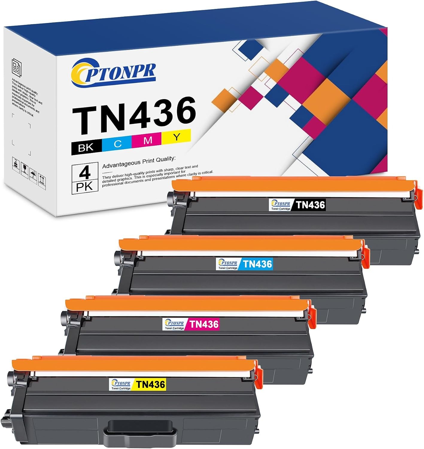 TN436 TN-436 Toner Cartridge for Brother  HL-L8260CDW & MFC-L8900CDW Series
