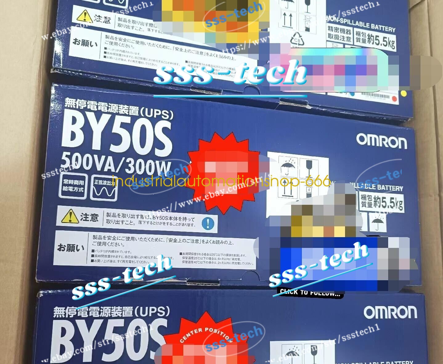 1pc NEW BY50S 500VA 300W UPS power supply Via DHL or FedEX