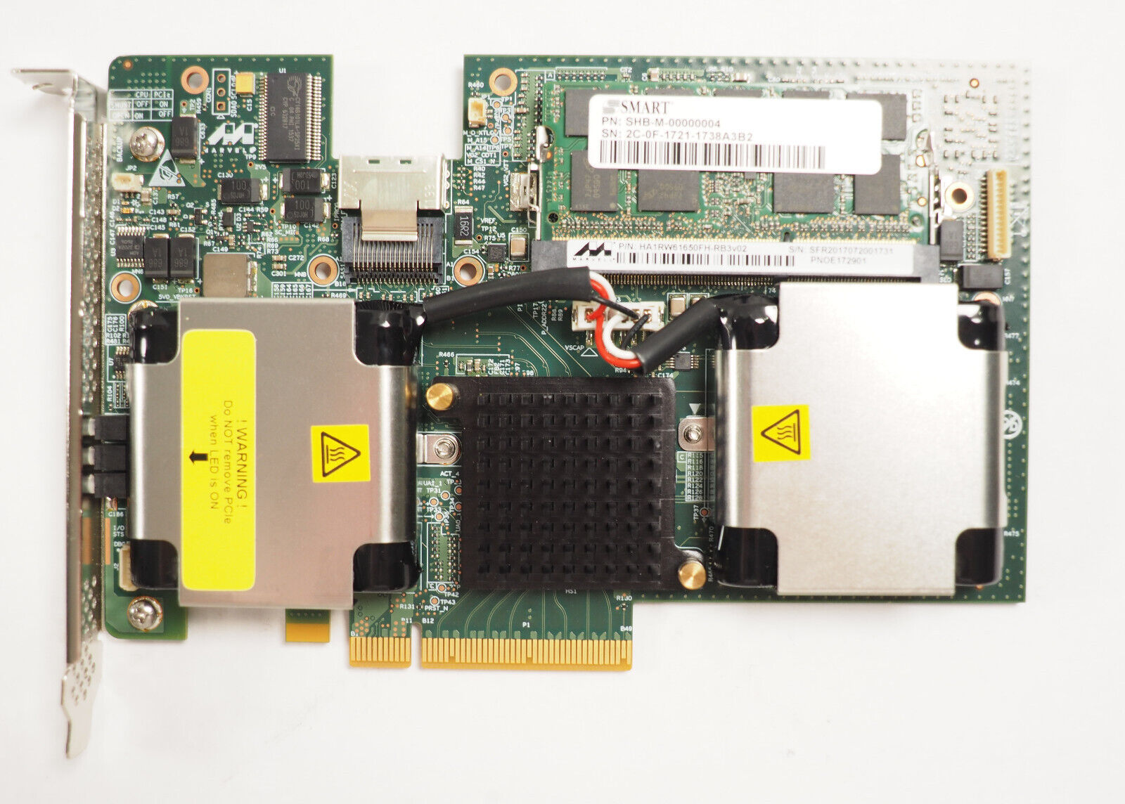 Dell V5YHW WG0YW Marvel Single-Port 8GB PCI-Express SAS Accelerator Module Card