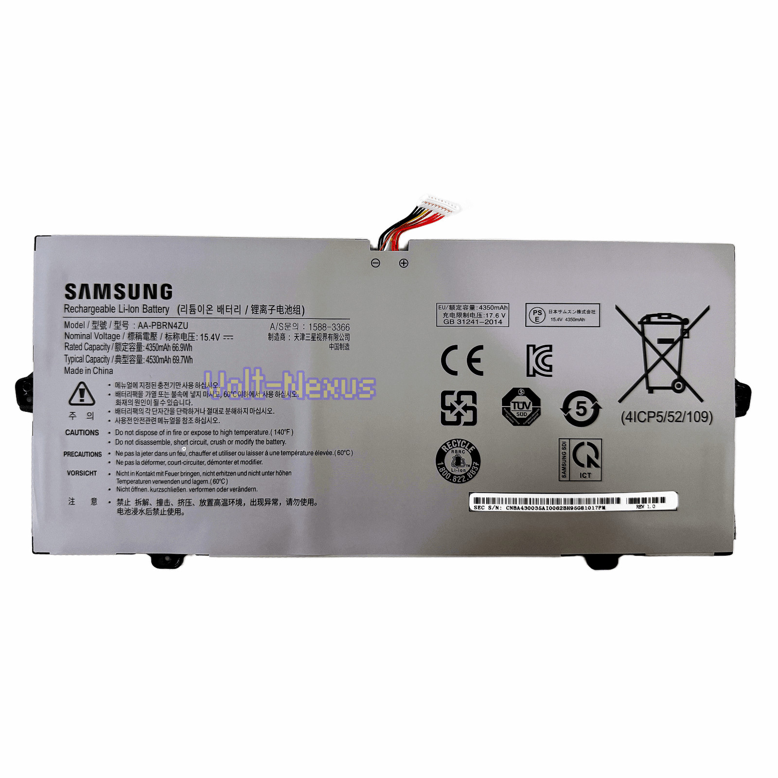 AA-PBRN4ZU 4ICP5/52/109 Original Battery for Samsung Galaxy Book 930QCG 950QCG