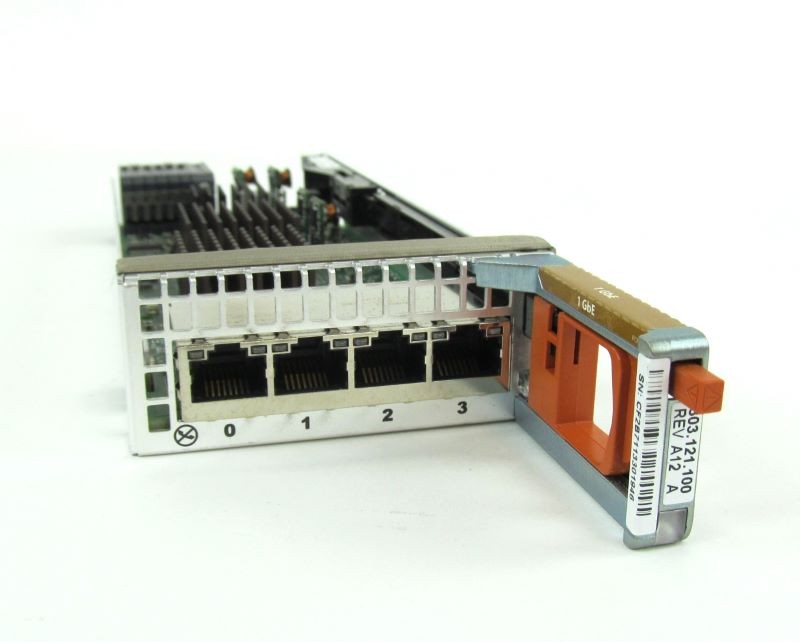 EMC 303-121-100A 4 port 10/100/1000 Ethernet Copper vt