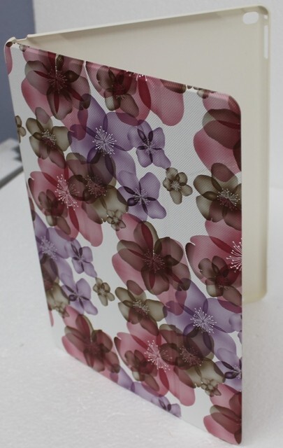 MoKo 3Z Case Cover For iPad Pro 12.9 Floral purple X000QMX1T5