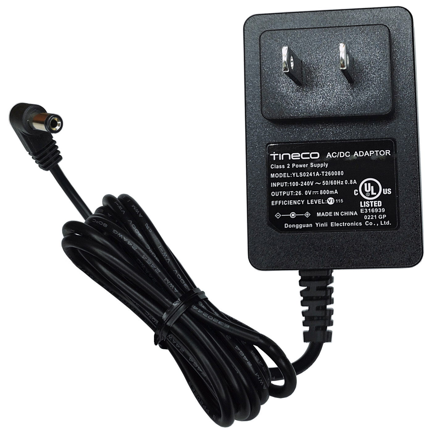 Oem Genuine Tineco AC DC Adapter For iFloor 2 FW010100US Cordless Vacuum & Floor