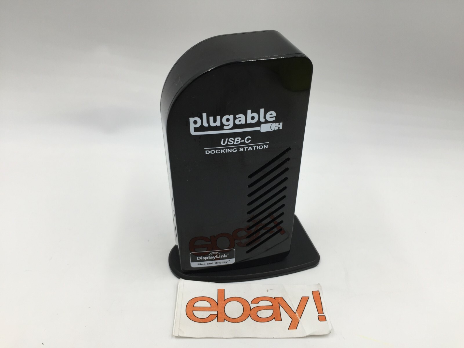 GENUINE Docking Station Plugable UD-ULTCDL-USB-C NO PWR ADAPTER - 