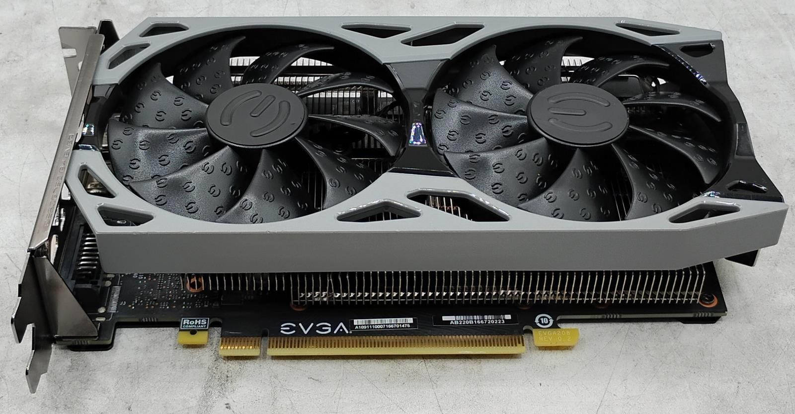 EVGA GEFORCE GTX 1660 TI 6GB GDDR6 GRAPHICS CARD (06G-P4-1667-KB) #197207#