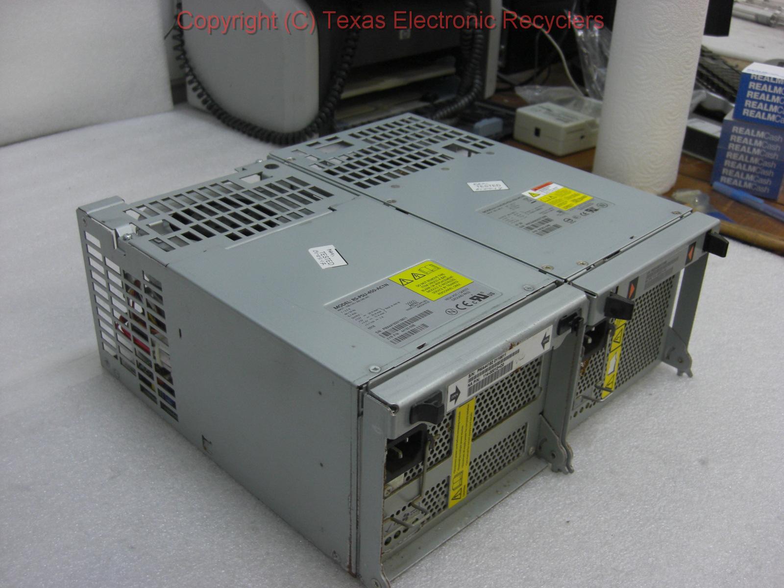 LOT OF TWO Astec RS-PSU-450-AC1N 65667-02a 64362-04b 44192-09b power suppy