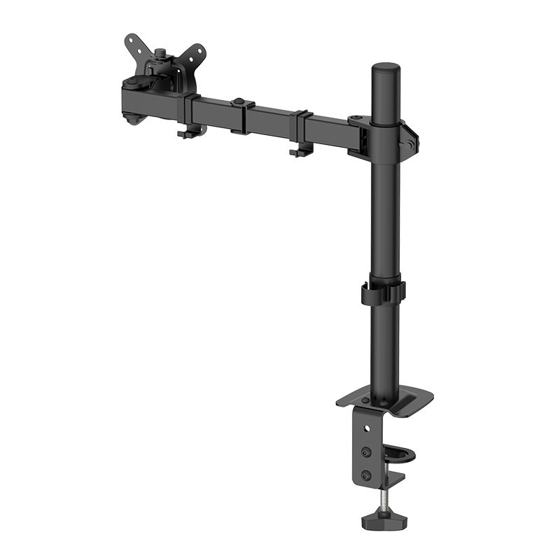 Single Monitor Fully Adjustable LED LCD TV Swivel Desk Mount 21 22 23 24 26 27"