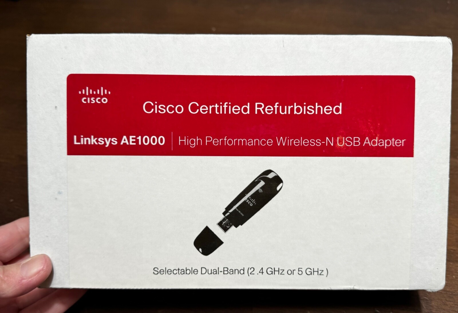 CISCO Linksys AE1000 High Performance Wireless N USB Adapter