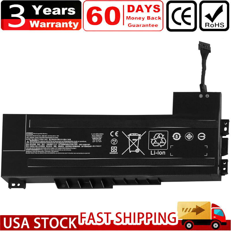 90wh Battery For Hp Zbook 15 G3 G4 17 Vv09xl Battery 808452-001 808452-002 USPS
