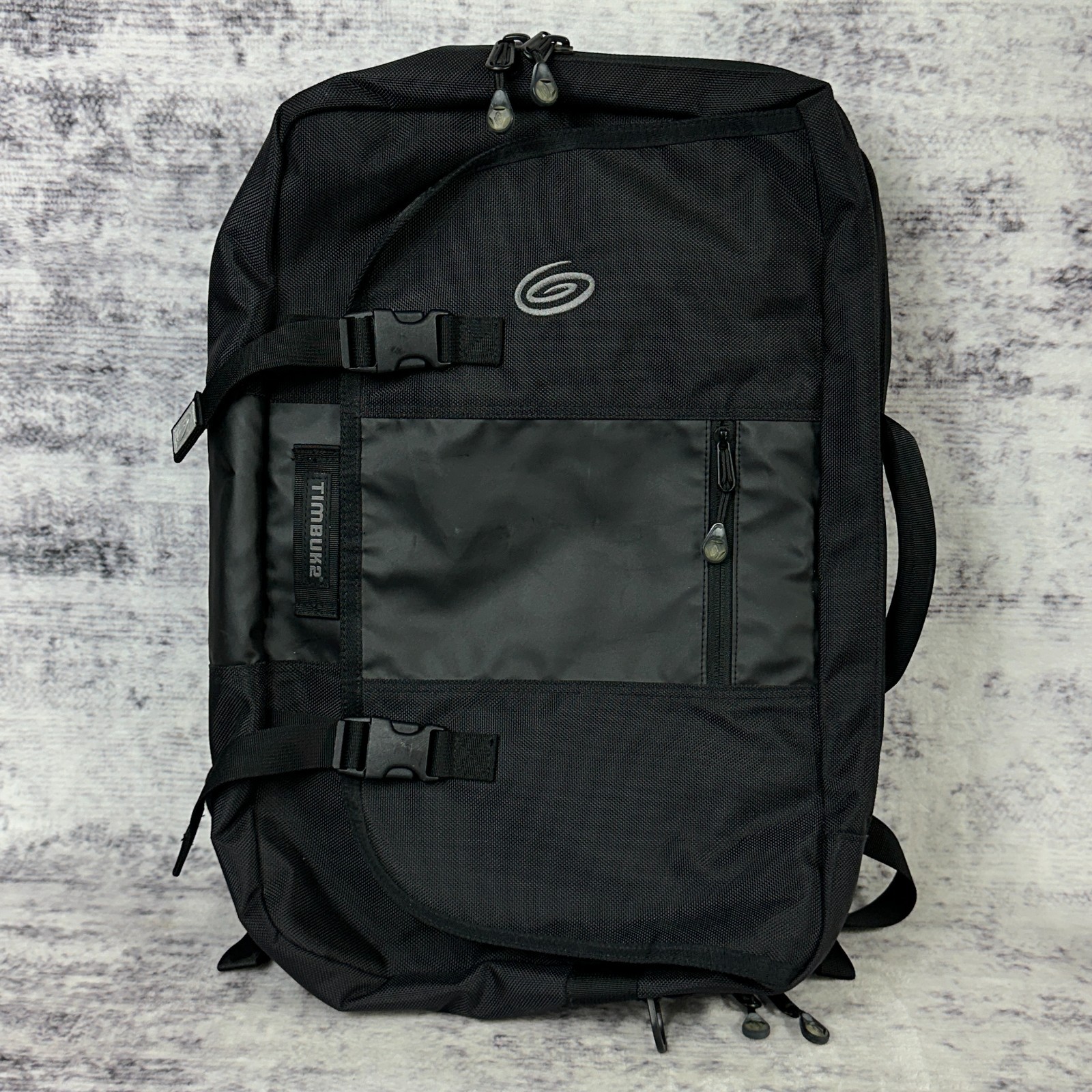Timbuk2 Breakout Large Black Laptop Backpack Briefcase with Straps 21"