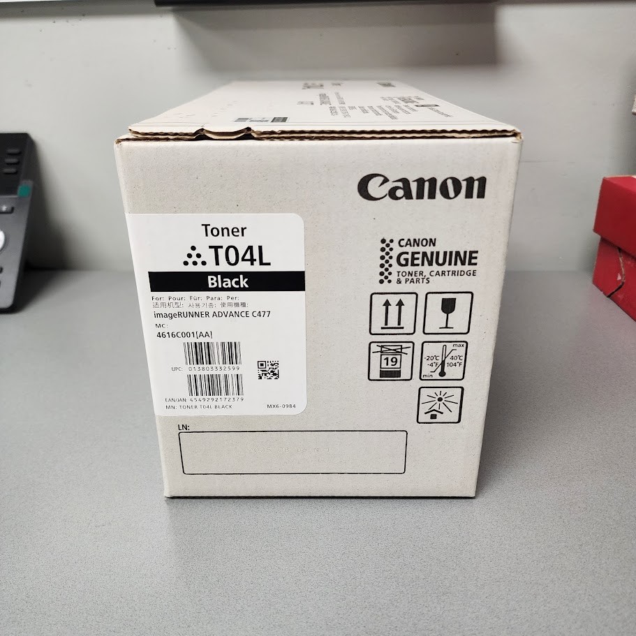 Canon T04L Toner Cartridge – BLACK – NEW