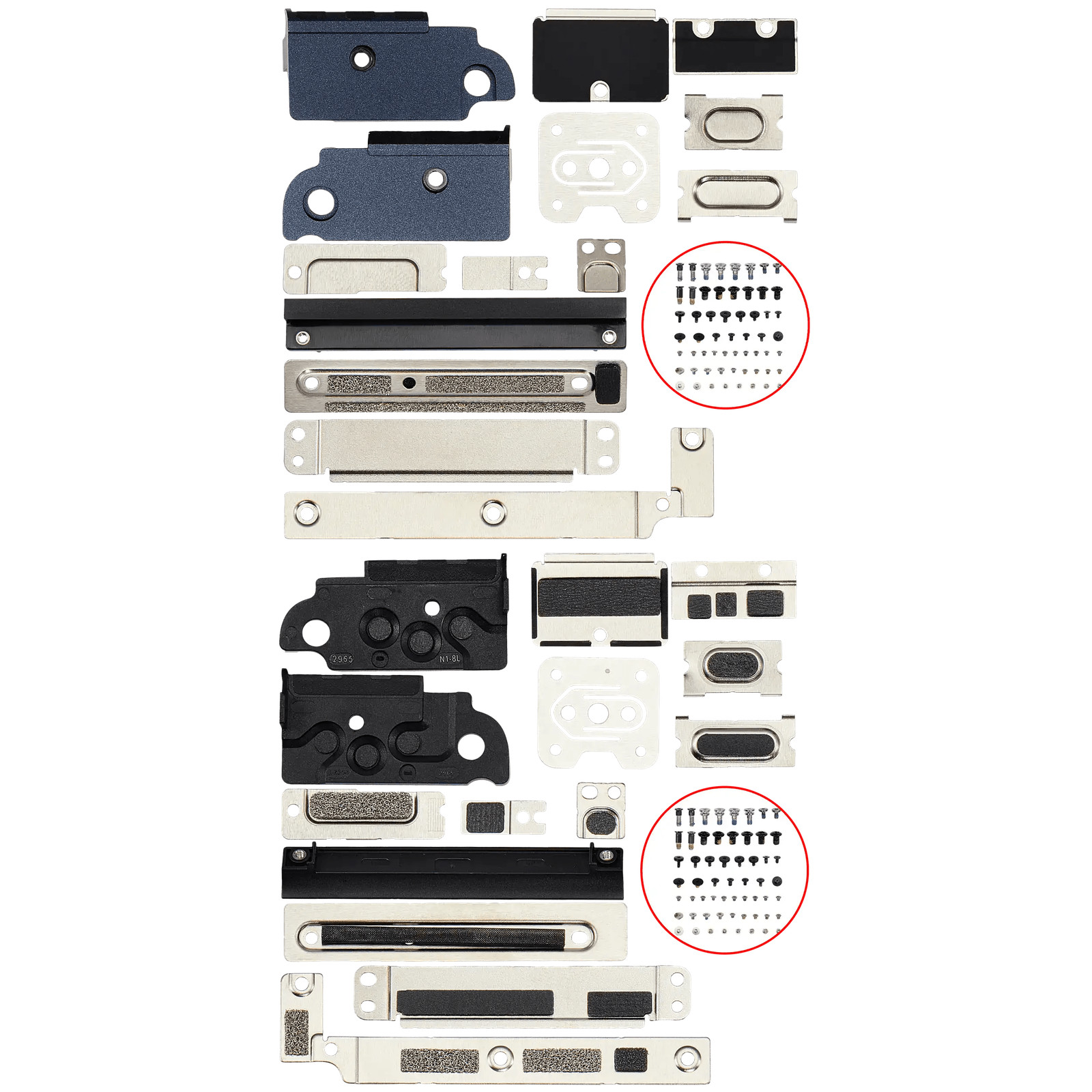 Full Set Small Metal Bracket And Screw Set Compatible For MacBook Air 13"