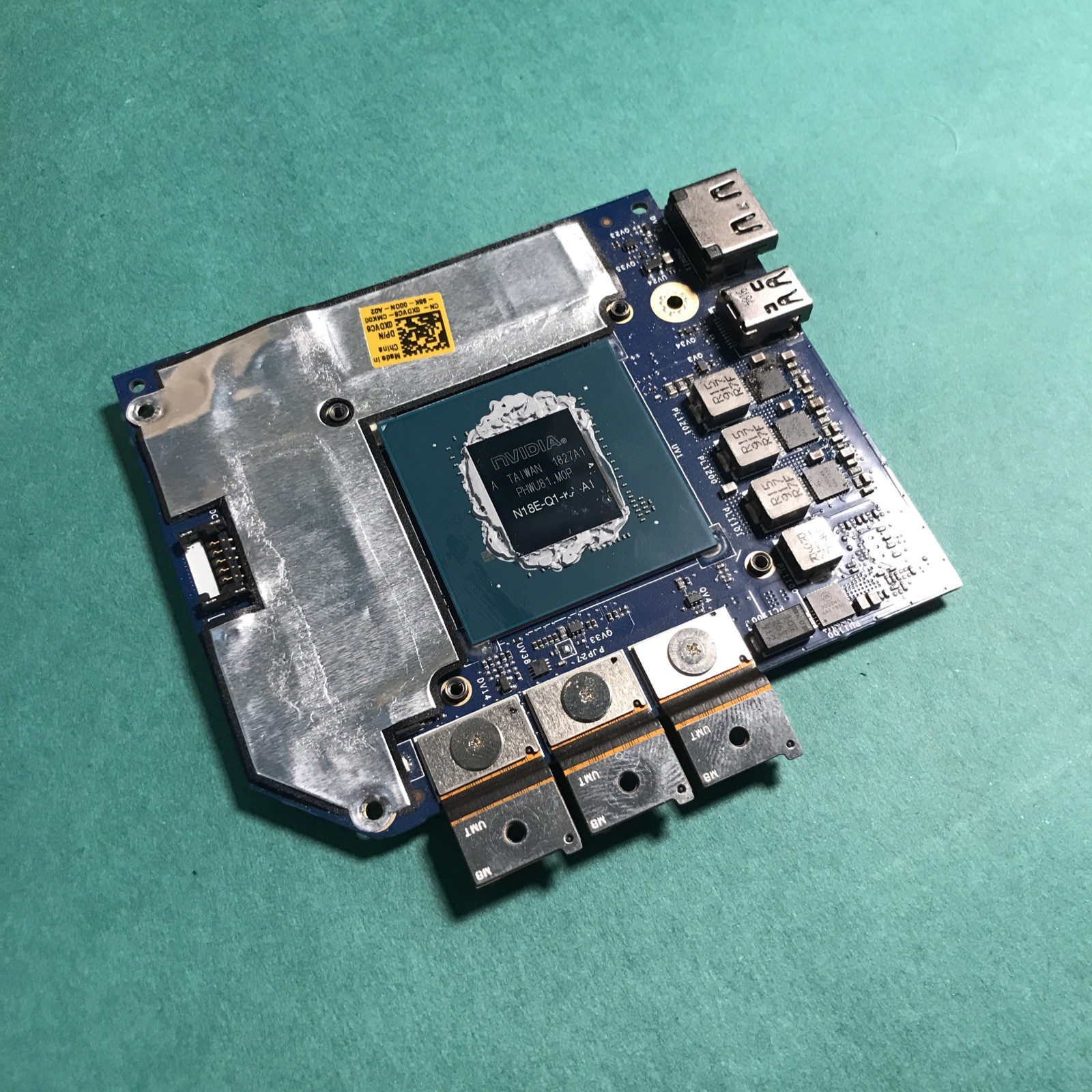 Dell XDVC6 Precision 7530 7730 Nvidia Quadro P3200 6GB GDDR5 GPU