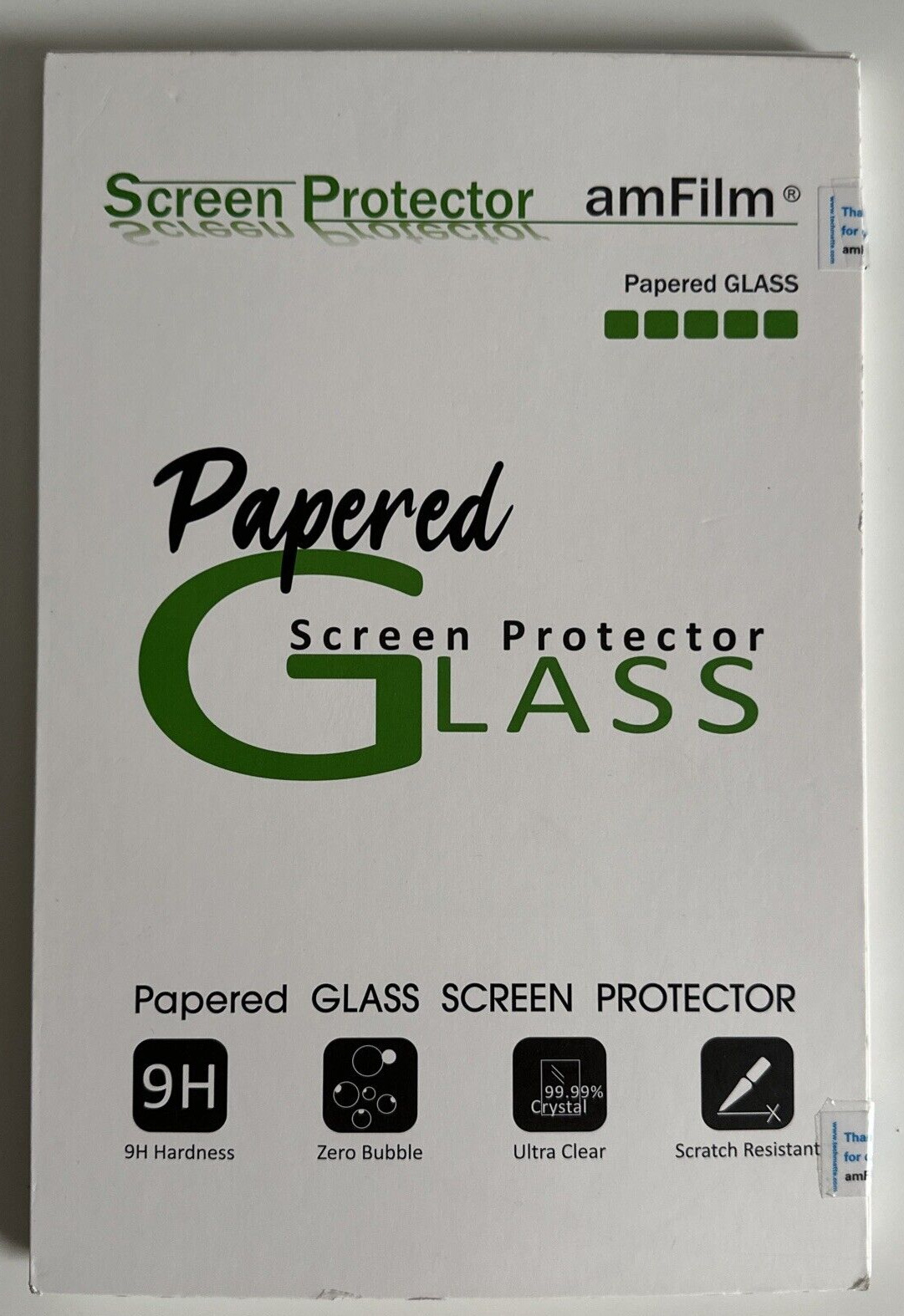 amFilm iPad Pro 11 inch (21/19), iPad Air 4/5  PAPERed Glass Screen Protector