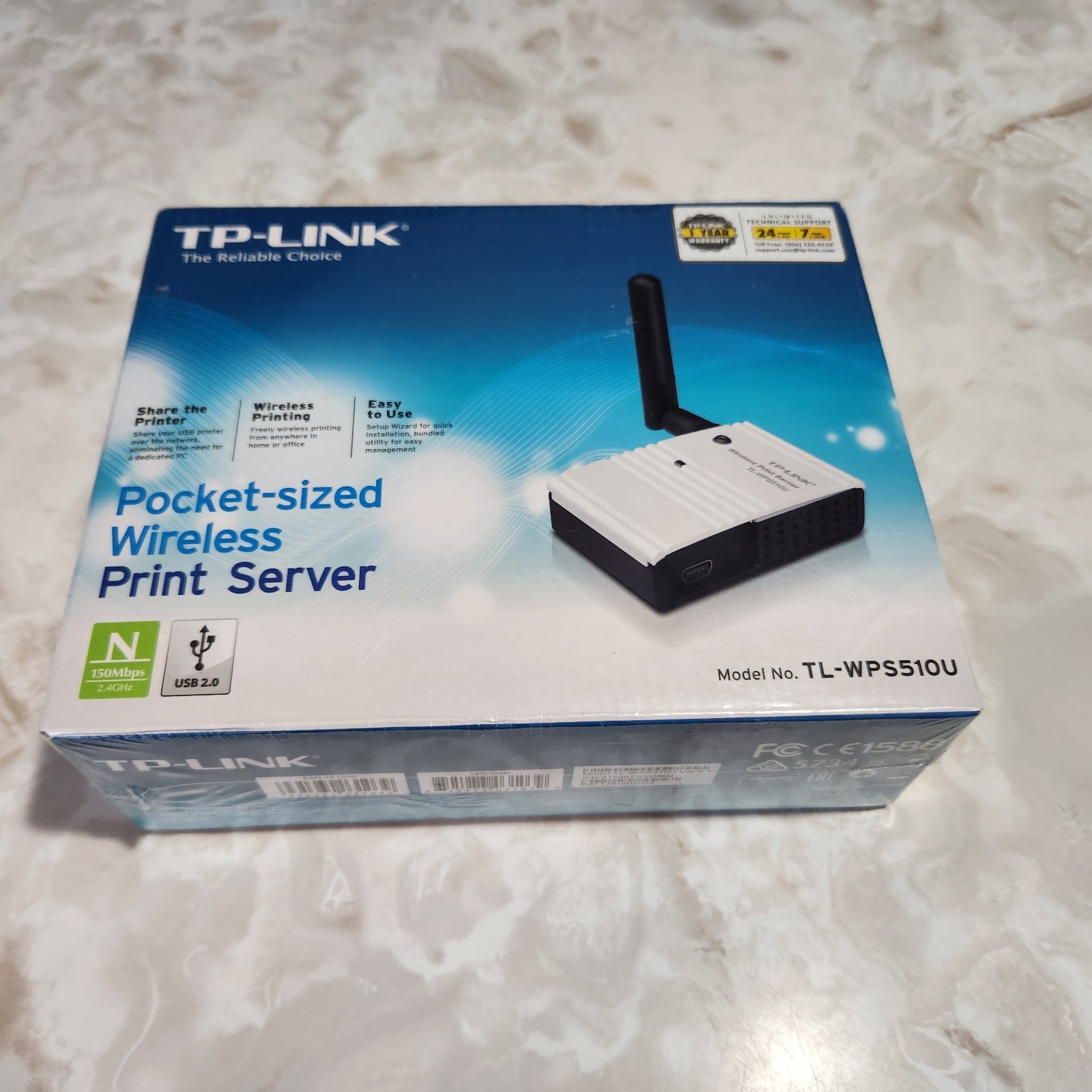 TP-Link TL-WPS510U Pocket-Sized Wireless Print Server