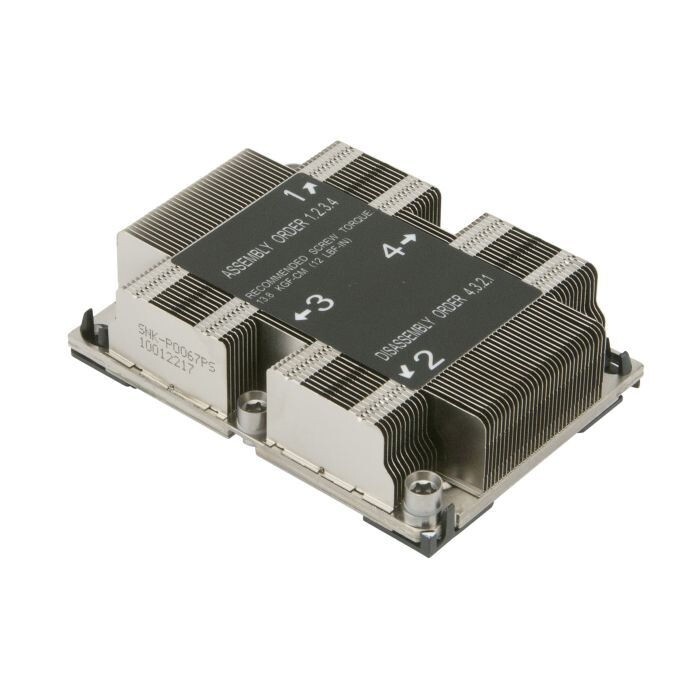 Supermicro SNK-P0067PS 1U LGA3647-0 CPU Heat Sink