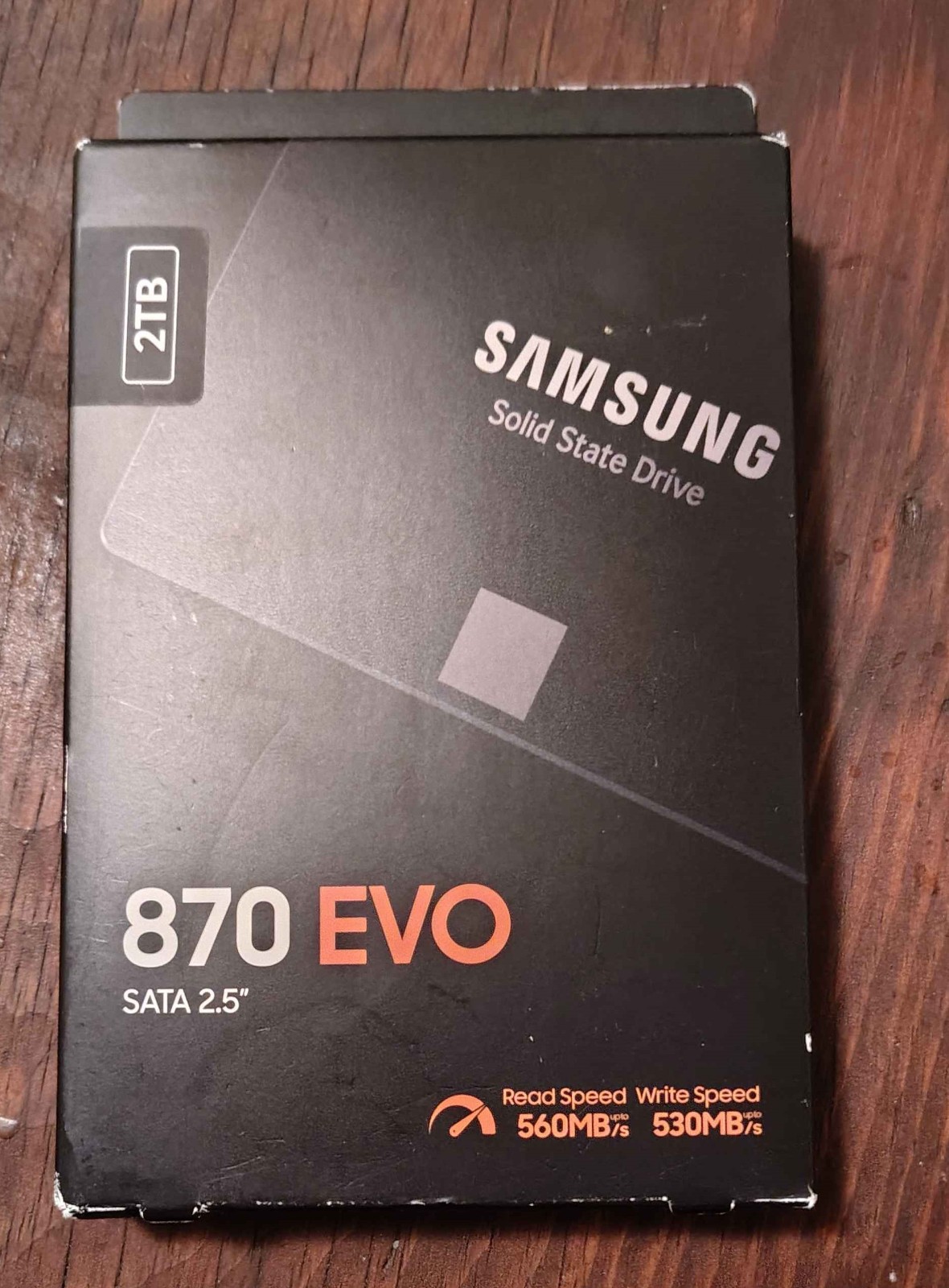 Samsung 870 EVO 2TB 2.5" SATA III Internal SSD - MZ-77E2T0B/AM - NEW SEALED