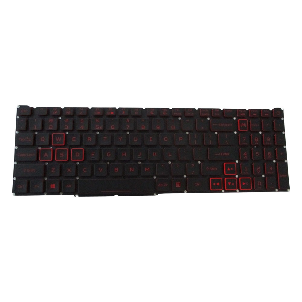 Acer Nitro AN515-56 AN515-57 AN517-41 AN517-54 Red Backlit Keyboard