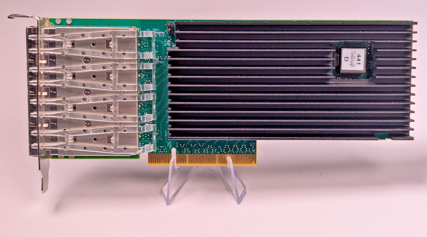 Silicom PE310G4I71LBEU-XR-CH 10G Quad Port PCIe Network Card