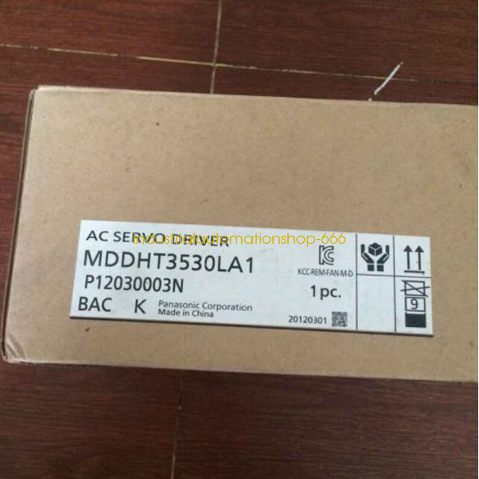 1PCS New Panasonic AC Servo Driver MDDHT3530LA1 Via DHL or FedEX