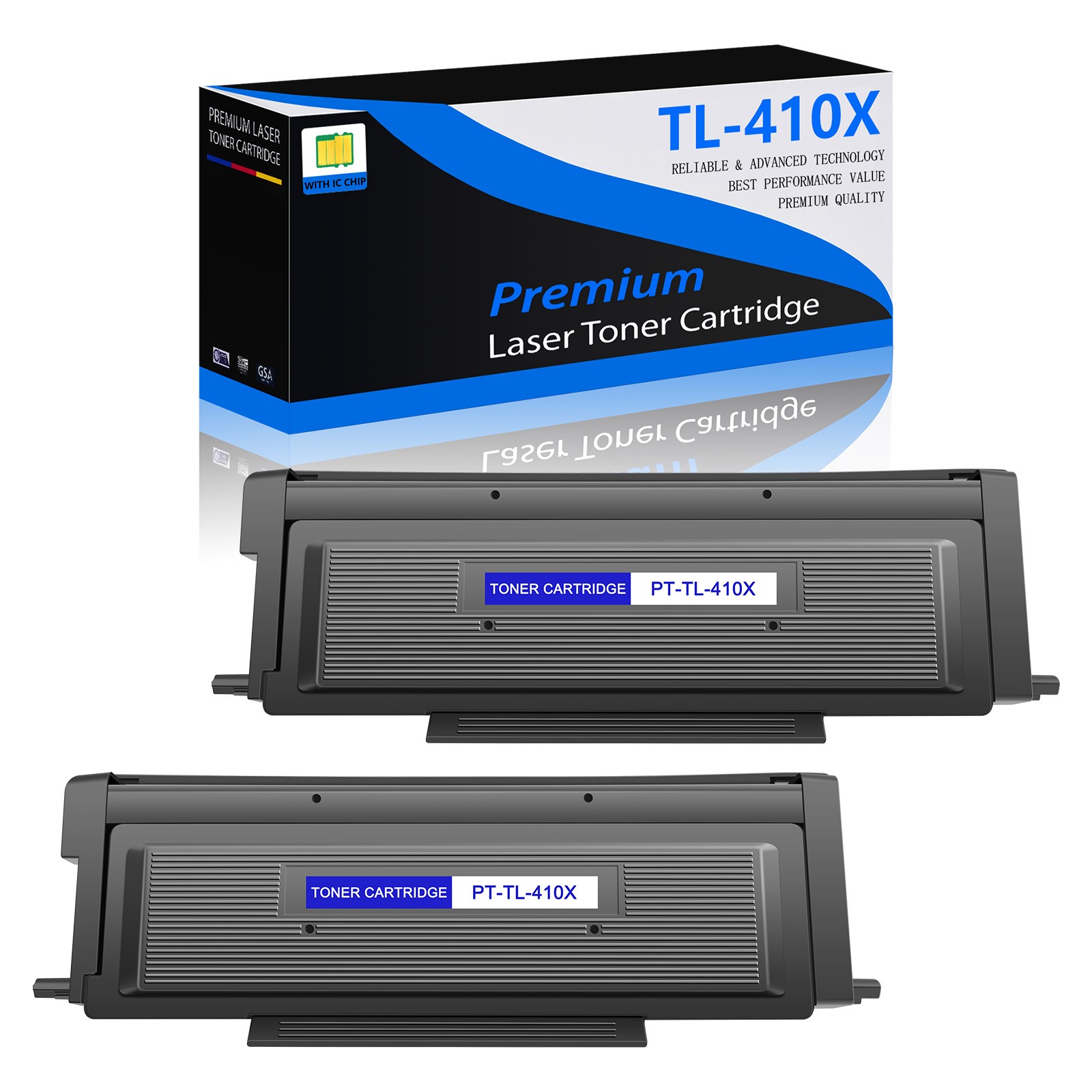 2PK TL-410X Toner Cartridge Compatible with Pantum M7200FDW M6802FDW M7102DN