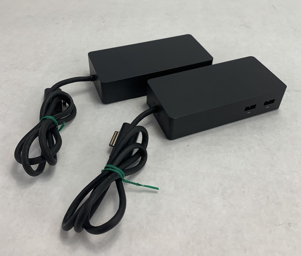 Microsoft 1661 15V 6A Docking Station (Lot of 2)