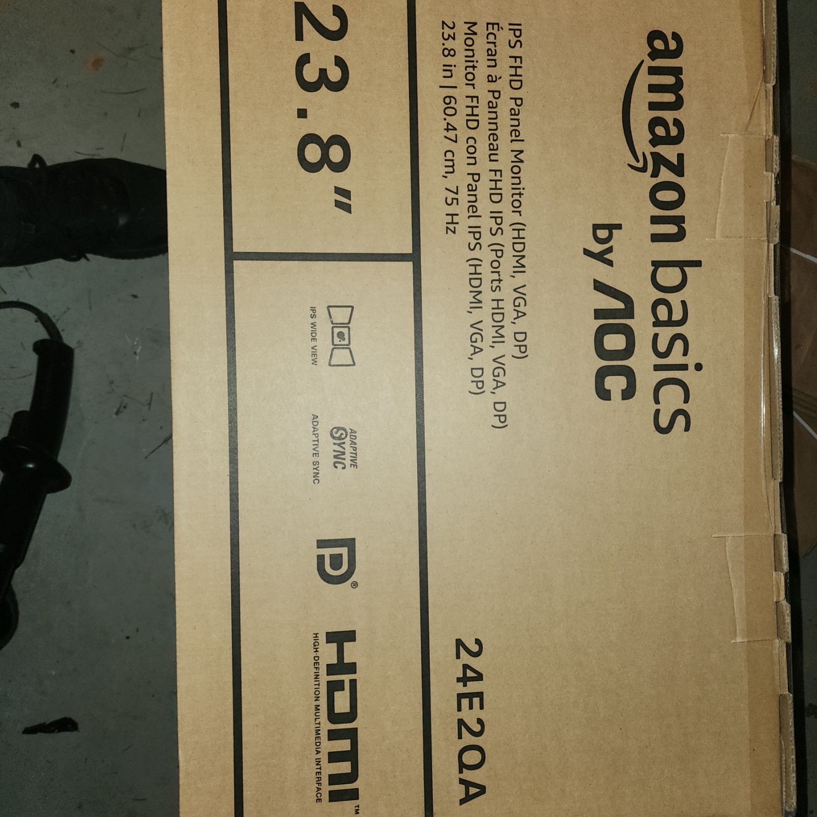 AOC 24E2QA 23.8'' 1080p FHD IPS LED Monitor