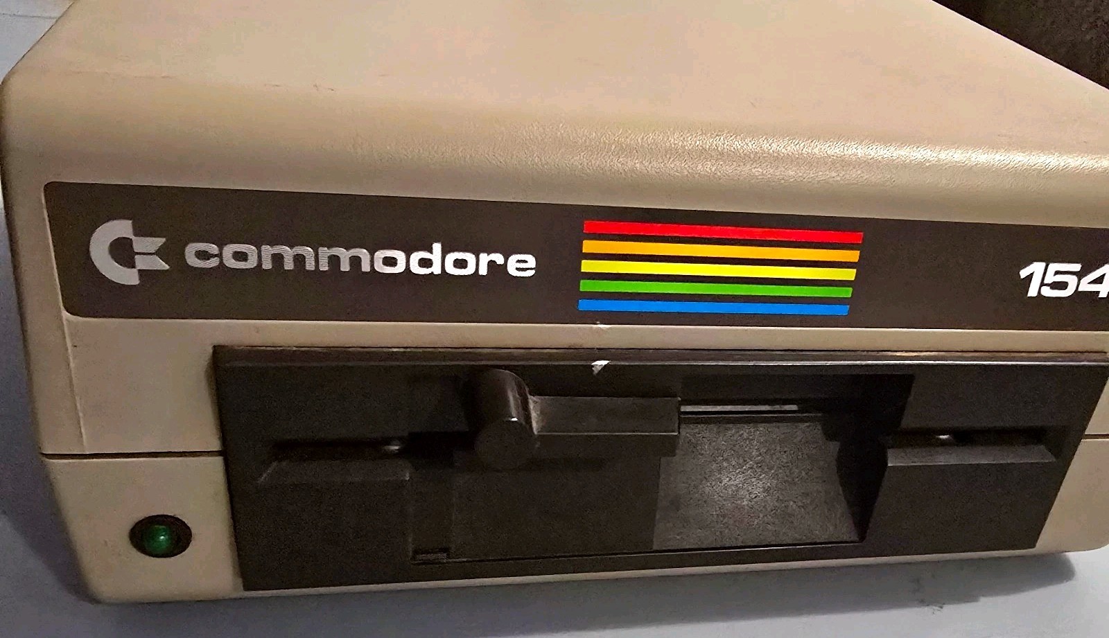 Commodore 1541 Floppy Drive Powers On Lights Untested Parts Repair